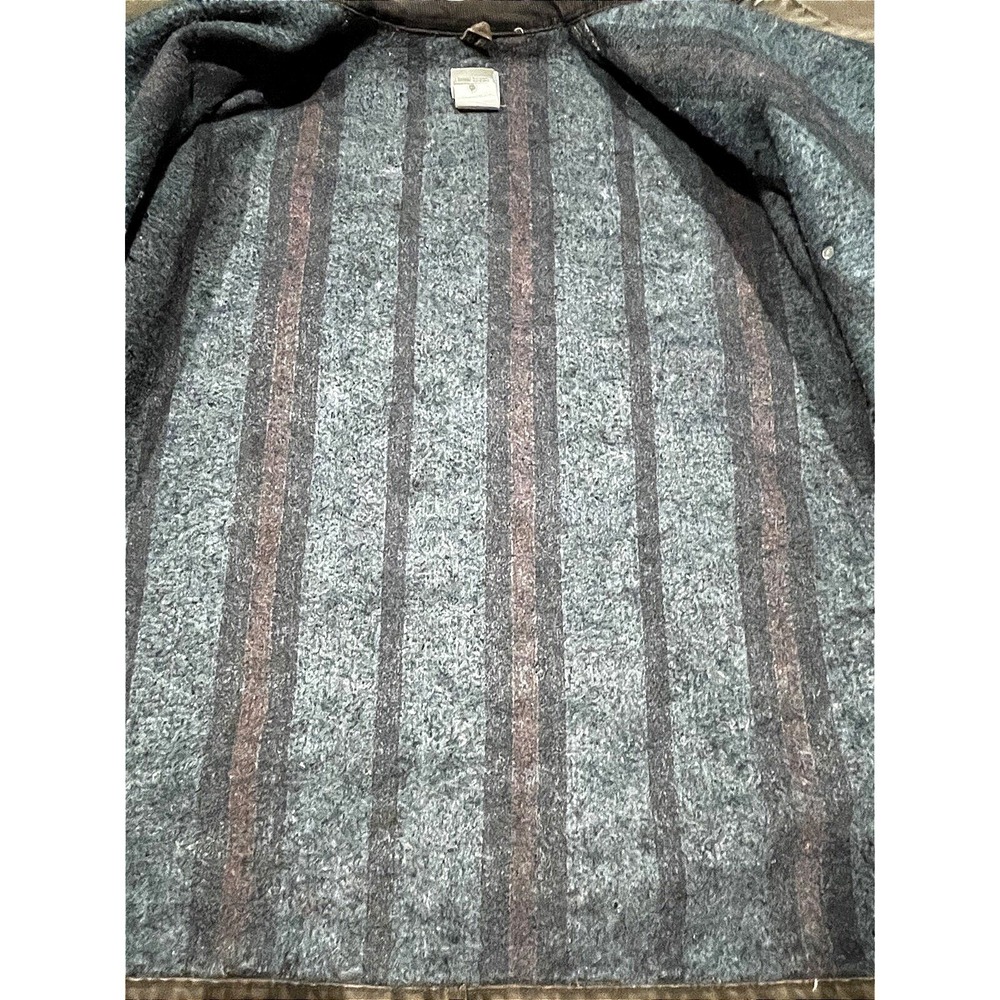 Vintage 90s Carhartt CO2 CHT Blanket Lined Chore Jacket Coat 2XL Chestnut Brown - Picture 5 of 7